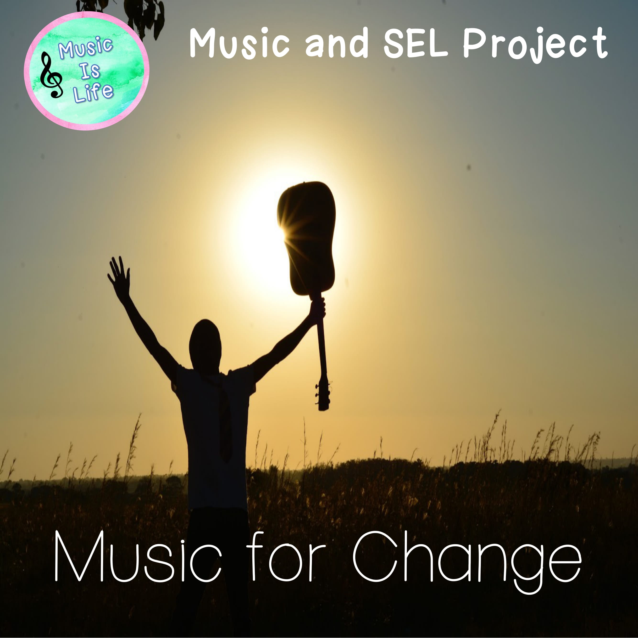 Music for Change- Music and SEL Project for Google Slides