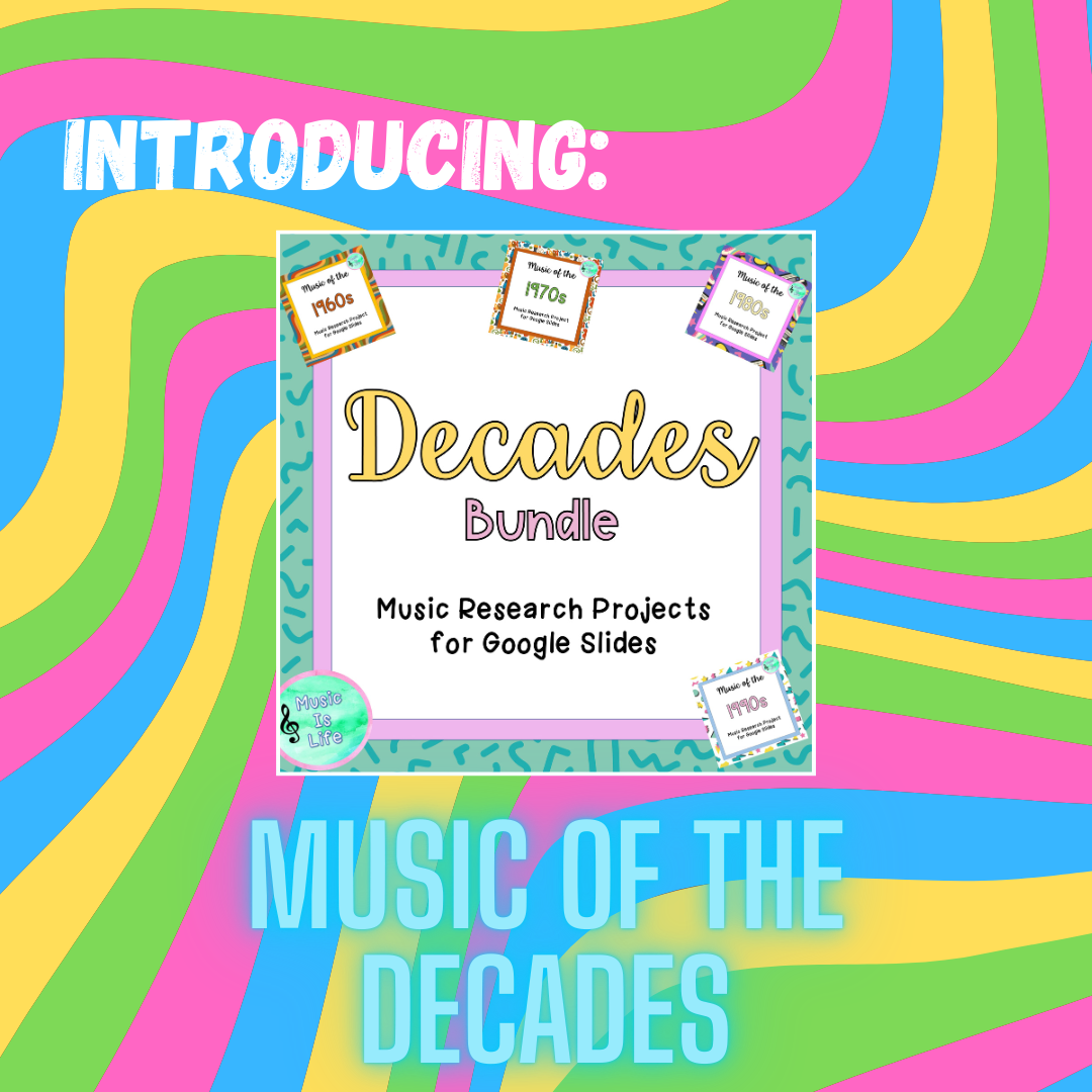 Introducing: Music of the Decades Research Projects!